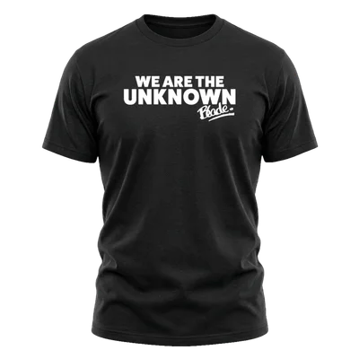 'We Are The Unknown' - White Print (T-Shirts)