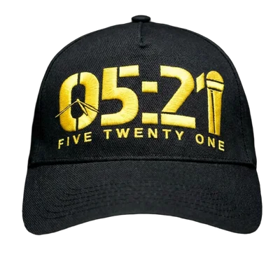 05:21 Logo - Yellow Embroidery (Caps)